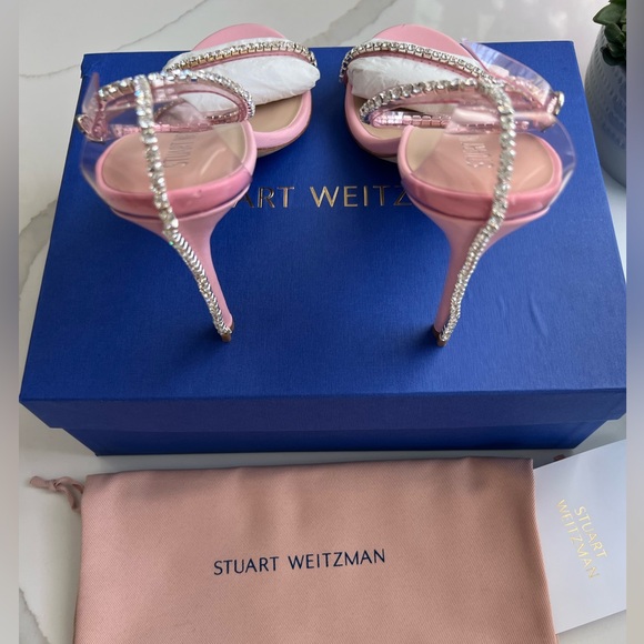 STUART WEITZMAN
Rhinestone Embellished Stiletto Heel Sandals
LIGHT PINK , 10 B - Picture 2 of 7